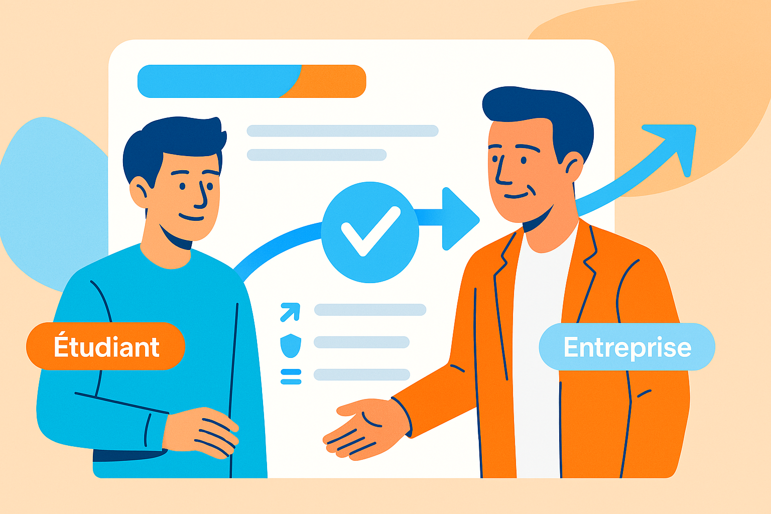 Collaboration entre entreprises et étudiants